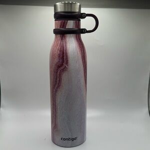 Contigo purple wood grain aluminum tumbler